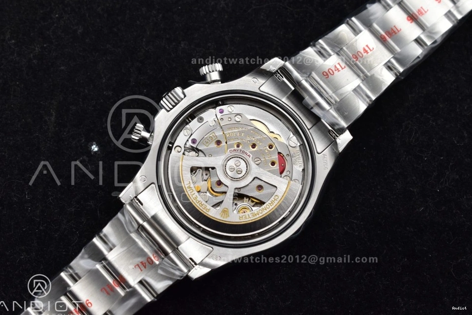 Edition Black Bracelet on V5 126509 Silver Dial 1:1 SS QF SH4131 Best Daytona 1107